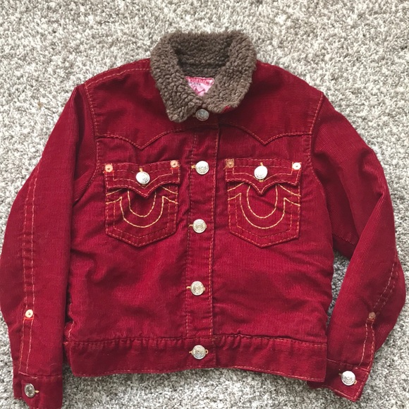 true religion girls jackets